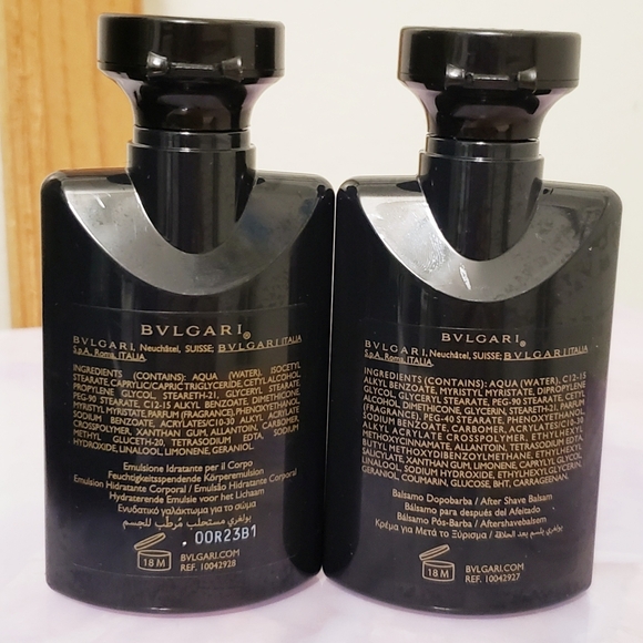 Bulgari Mens Travel Size Grooming Care Set - Picture 3 of 5